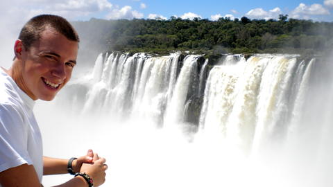 Study abroad student in Brazil