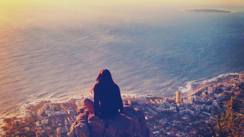 Student studying abroad in South Africa