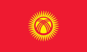 kyrgyzstan flag