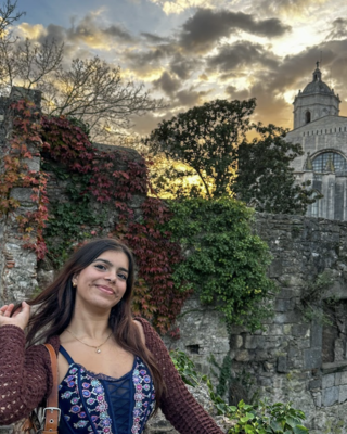 Pre-med student studying abroad in Portugal